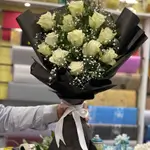 Bouquet Flowers - White